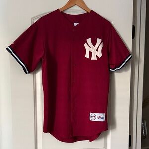 Vintage Majestic Red Baseball Shirt